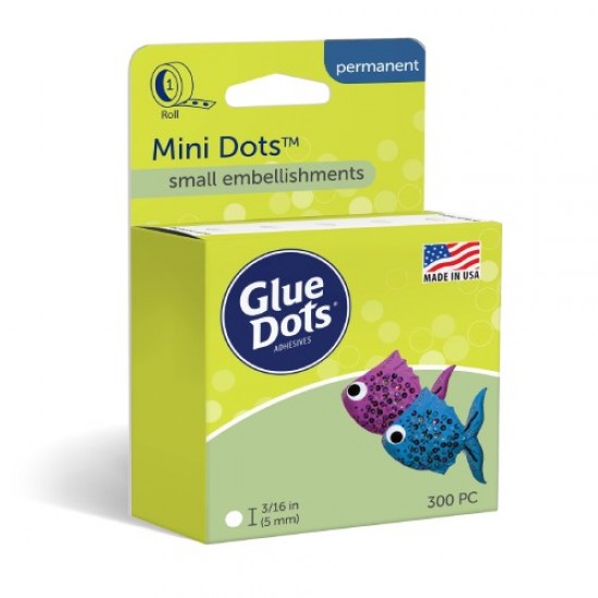 Glue Dots : Distributeur - Mini/300 pcs